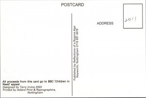 Children Postcard - BBC Children in Need Comic Police Ref.RR17306