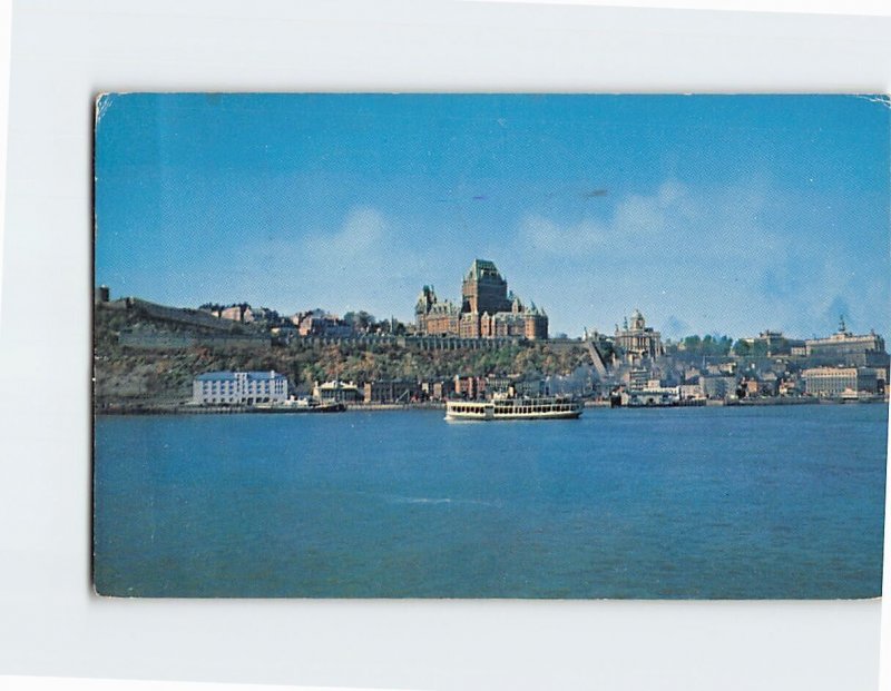 Postcard General View Of Quebec City Canada