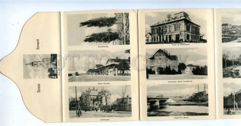 192740 HUNGARY HATVAN 15 views Vintage 5 postcards