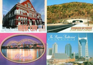 TENNESSEE: Lot of (4) Modern Picture Postcards -  Continental Size (4X6)