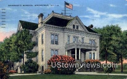 Governor's Mansion - Springfield, Illinois IL
