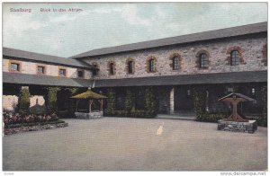 Blick In Das Atrium, Saalburg (Hesse), Germany, 1900-1910s