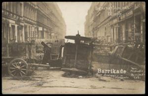 Germany 1918 Revolution Freikorps Communists Berlin Langestrasse RPPC Mich 87934