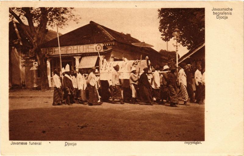 CPA AK INDONESIA DUTCH INDIES - Birds Market - Djocja JAVA (a1637)