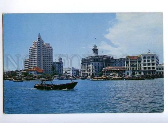 173344 SINGAPORE 18-storey building Old photo postcard