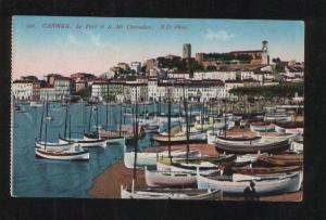 067748 FRANCE Cannes Le Port et le Mt.Chevalier Old