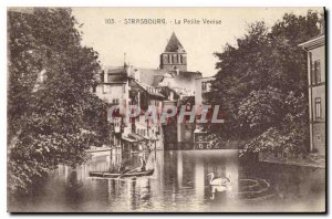 Old Postcard Strasbourg Little Venice