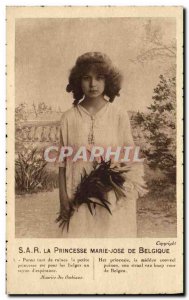 Old Postcard HRH Princess MArie Jose Belgium