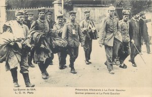 World War 1914 German prisoners at La Ferte Gaucher