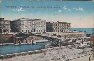 Italy Postcard - Taranto, Ponte Girevole Visto Dalla Citta Vecchia RS33761