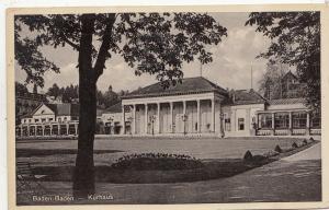 BF32440 baden baden kurhaus germany front/back image