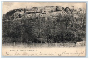 1906 Mt. Pleasant Cliff Mountain Exterior View Lancaster Ohio Vintage Postcard