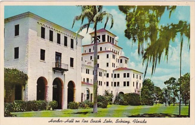 Florida Sebring  Harder Hall On Rex Beach Lake