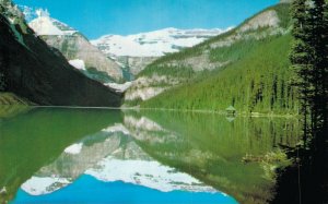 Canada Lake Louise Mt. Lefroy Victoria Glacier Vintage Postcard 07.77