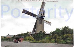 DUTCH WINDMILL GOLDEN GATE PARK SAN FRANCISCO