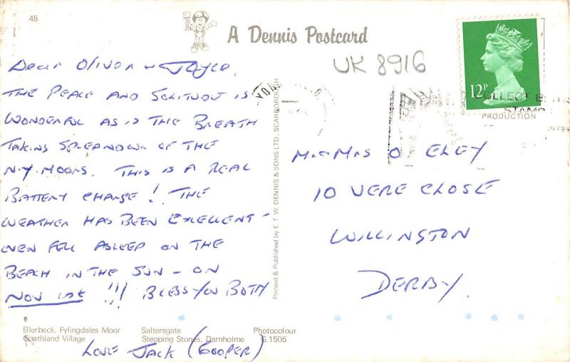 uk8916 yorkshire moors uk