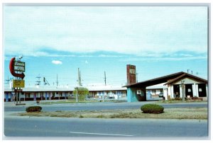 c1960's Kilby Kourt Exterior Roadside Las Cruces New Mexico NM Signage Postcard