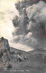 Volcano Paricutin Mich Mexico 1960 RPPC Real Photo postcard