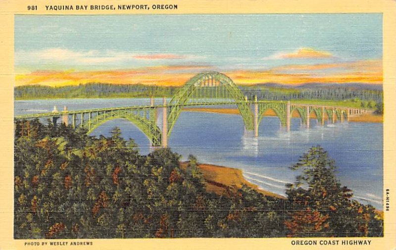 Yaquina Bay Bridge Newport, Oregon OR