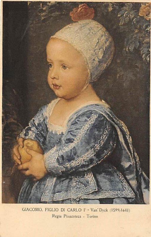 Giacomo, Figlio di Carlo Van Dyk, Milano Art Artist Unused 