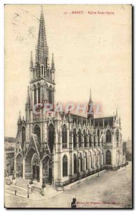 Old Postcard Nancy Eglise Saint Epvre