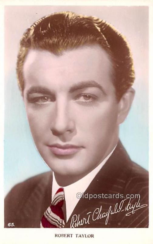 Robert Taylor Movie Star Actor Actress Film Star Unused 