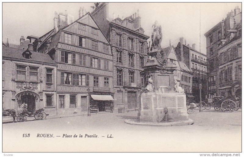 Place De La Pucelle, ROUEN (Seine Maritime), France, 1900-1910s