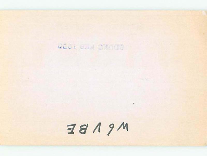 1967 vintage QSL CB HAM RADIO CARD Kobe JAPAN s0385