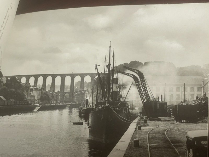 Morlaix France 12 Vintage RPPC Booklet Photos by Yvon