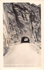 Superior Miami Highway  Arizona Tunnel Real Photo Antique Postcard J61340