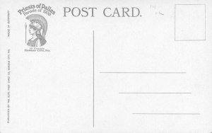 Kanas City Kansas Wireless Message 1909 Priest of Palace Elite Postcard 22-10346