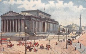 uk544 st georges hall liverpool  uk tram car chariot