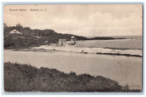 c1910's View Of Sound Shore Orient Long Island New York NY Antique Postcard