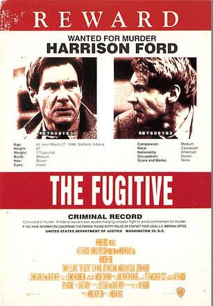 The Fugitive Movie Poster  