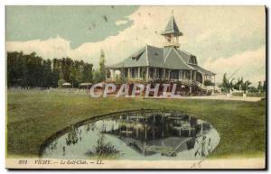 Old Postcard Vichy Golf