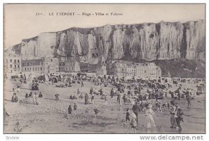 Plage- Villas Et Falaises, Le Treport (Seine Maritime), France, 1900-1910s