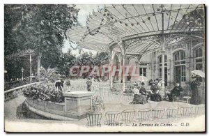 Vichy - La Terrasse du Casino - Old Postcard