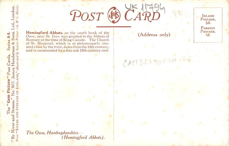 uk11794 the ouse huntingdonshire uk