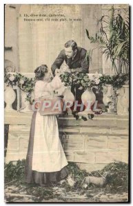 Postcard Old Female Dog Fancy