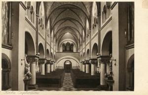 Holland - Valkenburg, Missionskoneg St. Karl Vanderanficht mit Hauptportal, C...