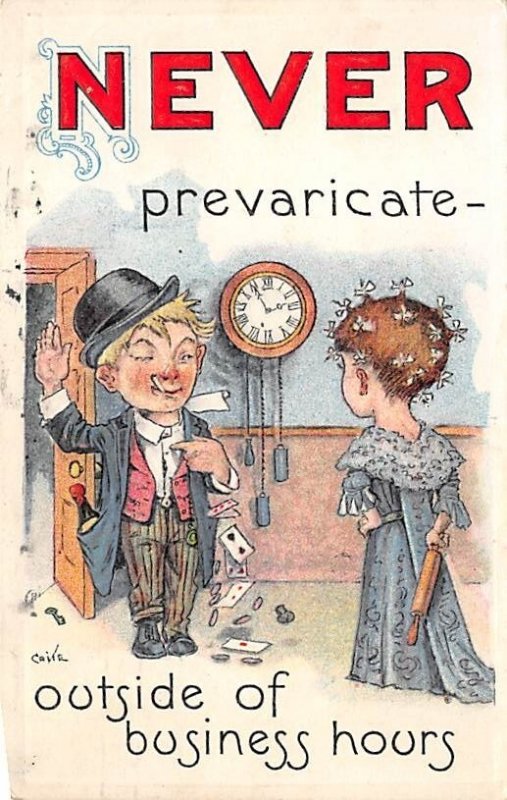 Never Prevaricate-Outside of Business Hours 1911 