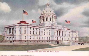 State Capitol Building St Paul Minnesota 1907c postcard