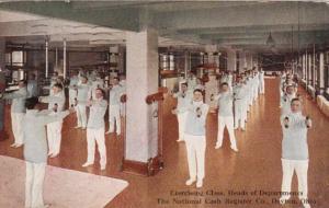 Ohio Columbus Exercising Class Heads Of Departments National Cash Register Co...