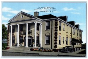c1950's The Mackey Mortuary North Main And Elford Streets Greenville SC Postcard