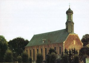 Houthem St Gerlach Church Dutch Postcard