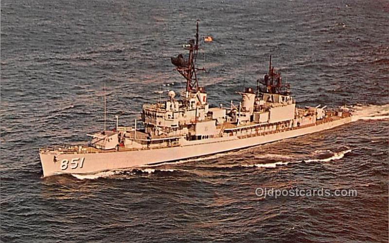 USS Rupertus, Destroyer Military Battleship Unused 