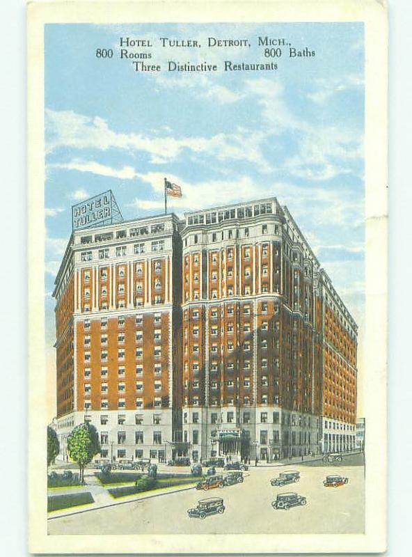 W-Border TULLER HOTEL Detroit Michigan MI HQ4919