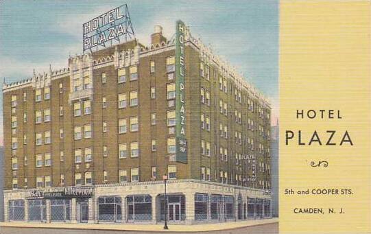 New Jersey Camden Hotel Plaza 5th And Cooper Streets