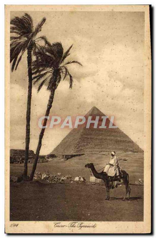 CPA Egypt Egypte Cairo The Pyramids 