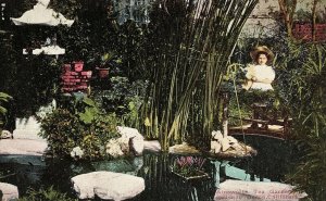 C.1900-07 Ainsworth Tea Garden Redondo Beach, Cal. Postcard P121